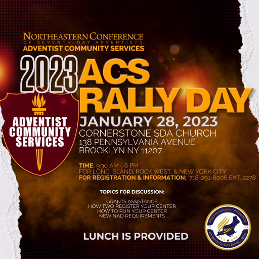 ACS Rally Day Northeastern Conference of Seventhday Adventist Online